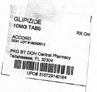 Glipizide Tablets, Usp (Glipizide 10mg Accord)